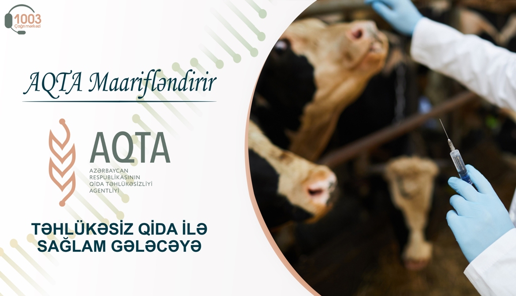 AQTA maarifləndirir - “Qida məhsullarında antibiotik təhlükəsi”  