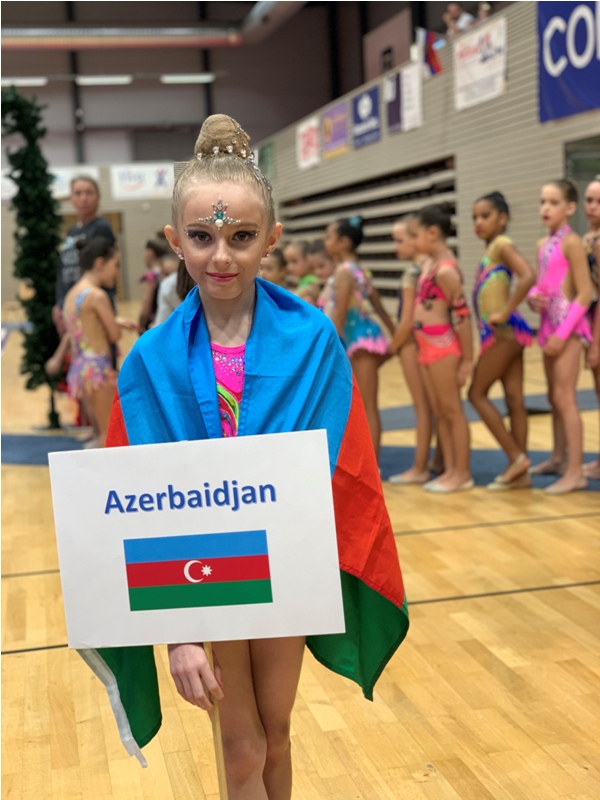 Mina Abbasova 312 gimnast arasında 2-ci yerə çıxdı - FOTO
