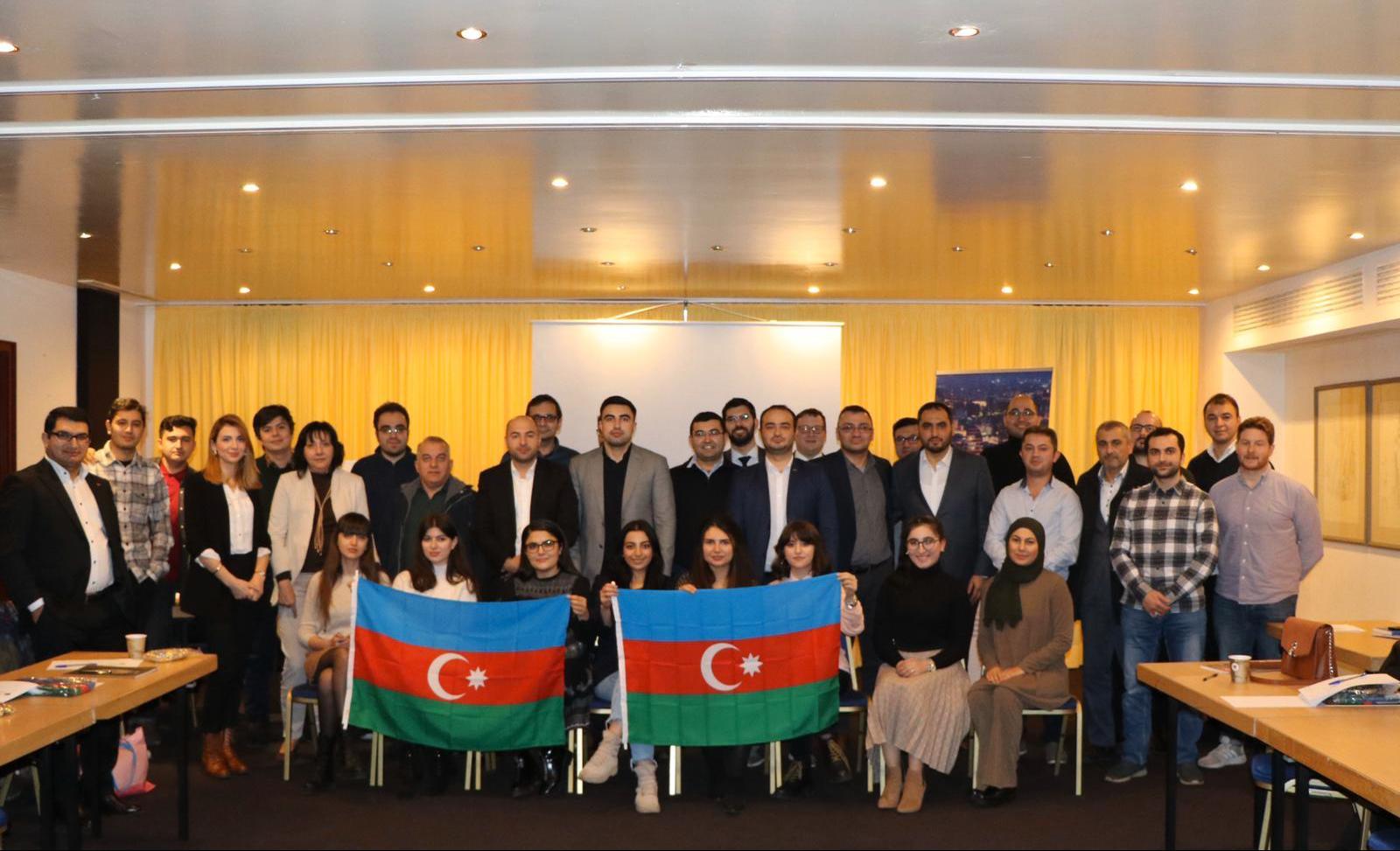 Almaniyada Azərbaycan diasporunun forumu keçirilib - FOTO