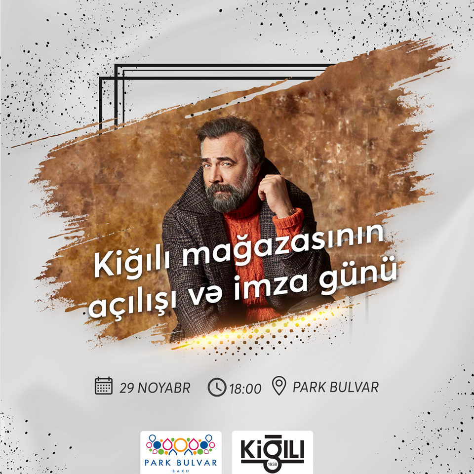 Məşhur türk aktyoru Bakıda sevənləri ilə görüşəcək