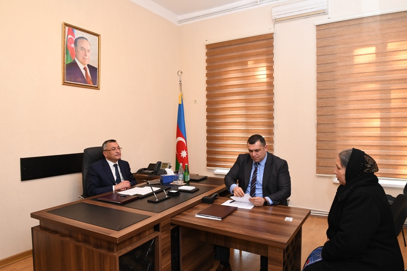 Dövlət Komitəsində vətəndaşların növbəti qəbulu keçirilib  