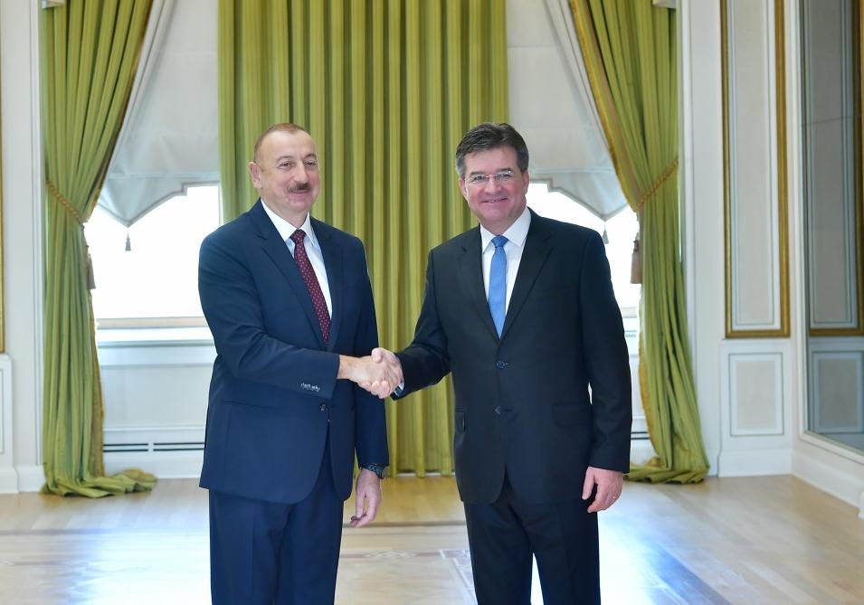 İlham Əliyev slovakiyalı naziri qəbul edib - YENİLƏNİB
