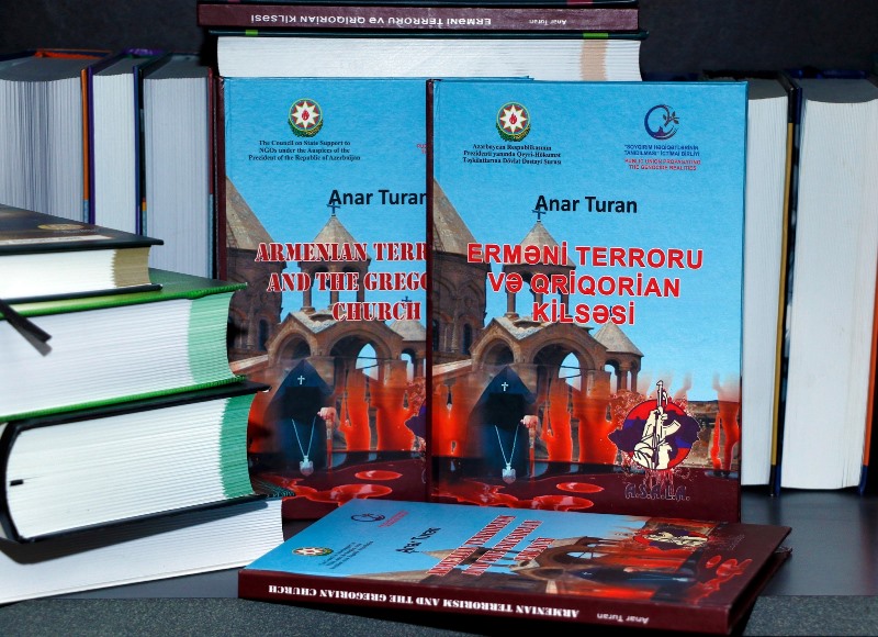 “Erməni terroru  və Qriqorian kilsəsi” nəşr edildi
