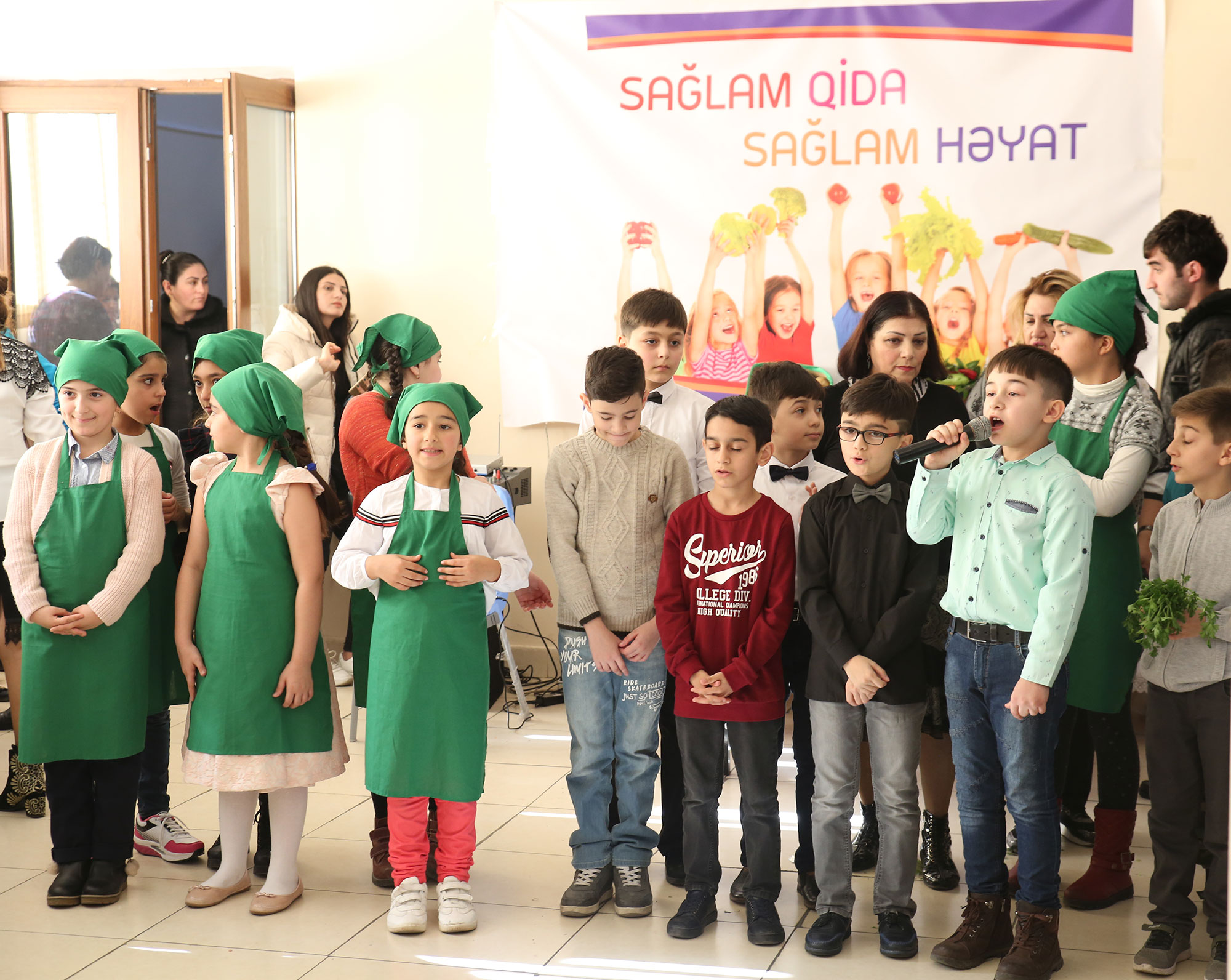 “Sağlam qida” sərgisi təşkil olunub  