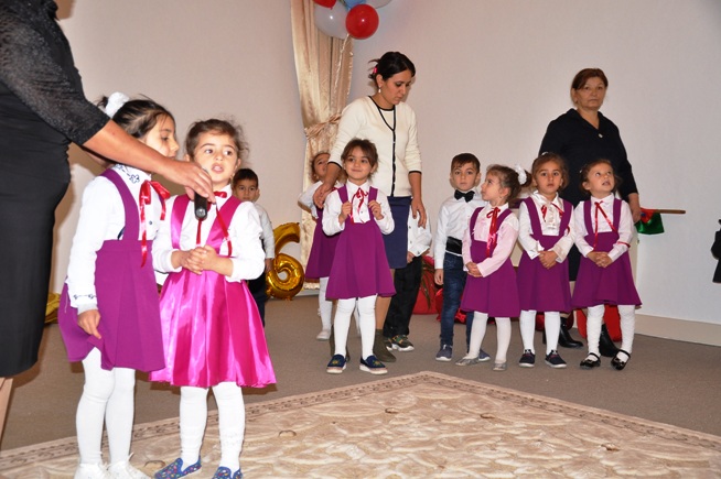 Goranboyda uşaq bağçaları arasında müsabiqə keçirilib