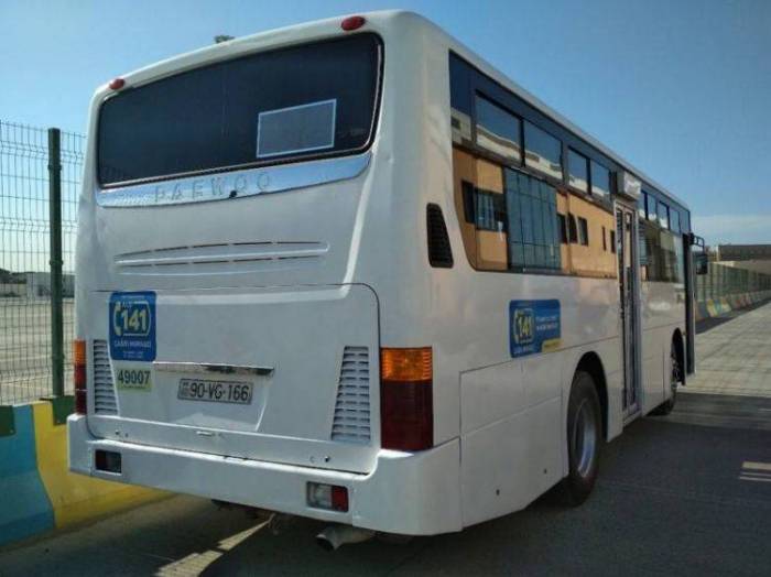 Bakıda avtobus sürücüsü piyadanı döydü