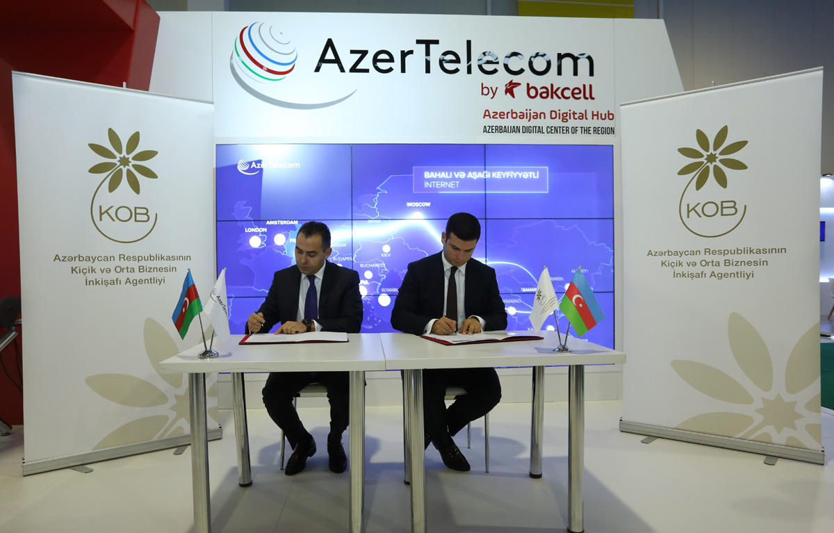 AzerTelecom KOBİA ilə əməkdaşlıq edəcək - FOTO