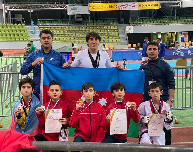 Azərbaycan taekvondoçuları Avropa birinciliyində 7 medal qazanıb