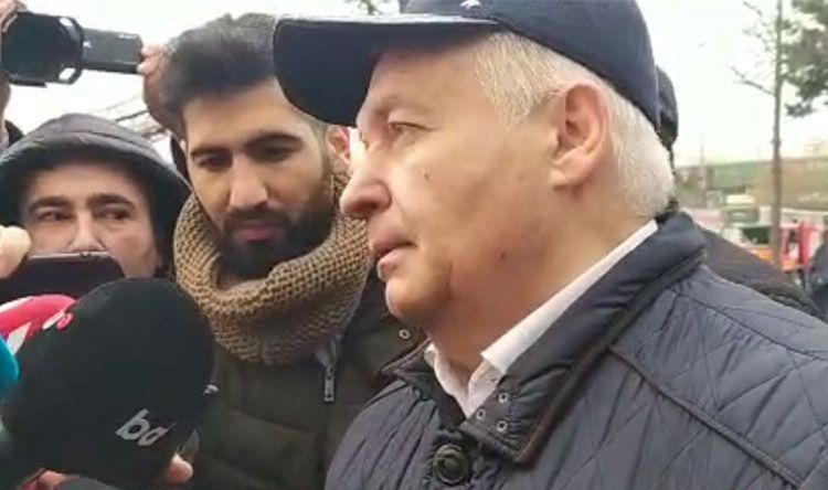 “EuroHome”dakı yanğınsöndürmə prosesi Kəmaləddin Heydərovun nəzarətindədir