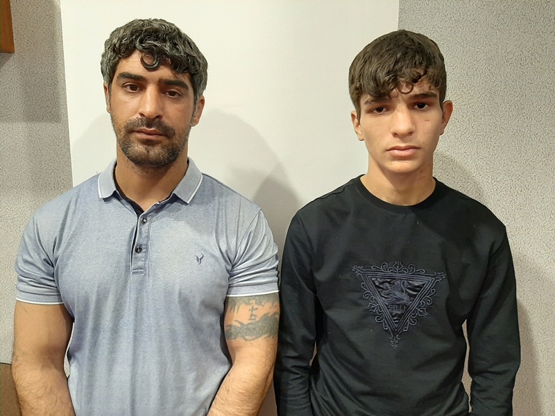 Bakıda polisə silah çəkənlər tutuldu 