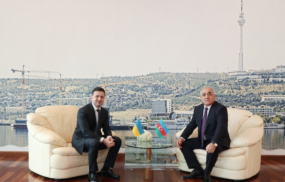Əli Əsədov Zelenski ilə nahar etdi