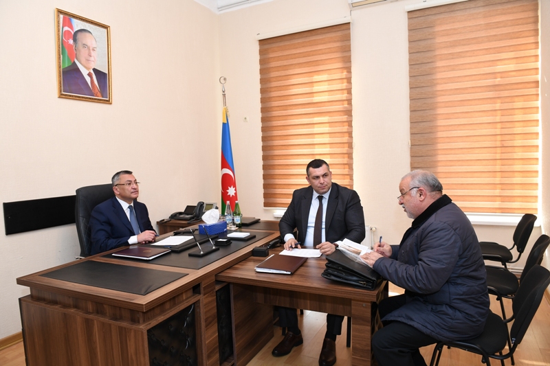 Dövlət Komitəsində vətəndaşların növbəti qəbulu keçirilib
