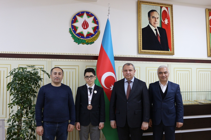“Gənc istedadlar” liseyinin şagirdi dünya olimpiadasında bürünc medal aldı