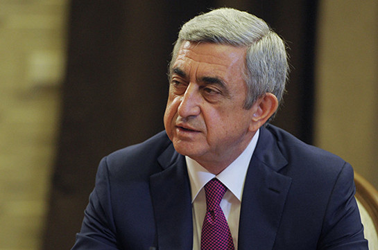 Serj Sarkisyanın əmlakına həbs qoyuldu