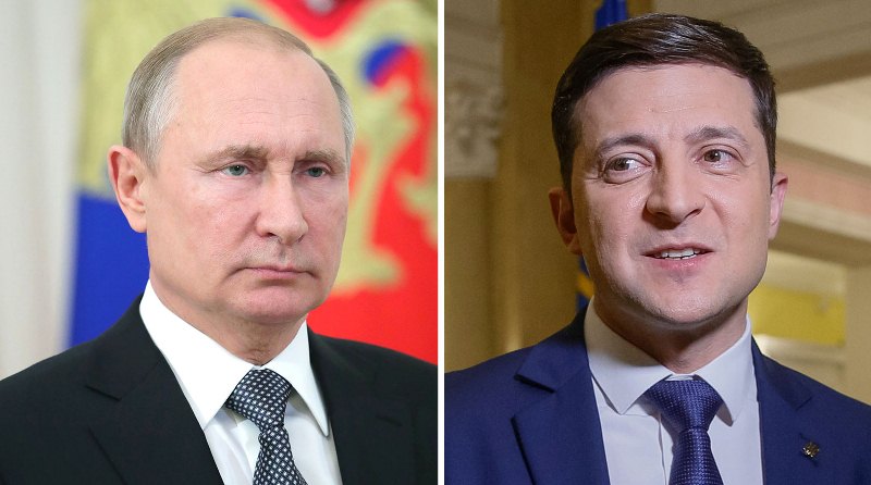Putinlə görüşdən sonra Zelenskinin reytinqi artıb