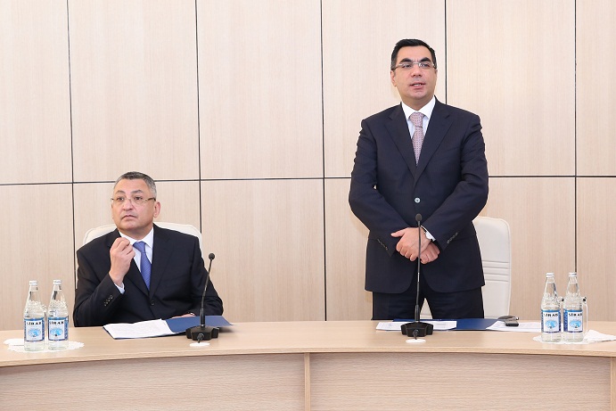 Komitə sədri Bakı Ali Neft Məktəbində görüş keçirdi