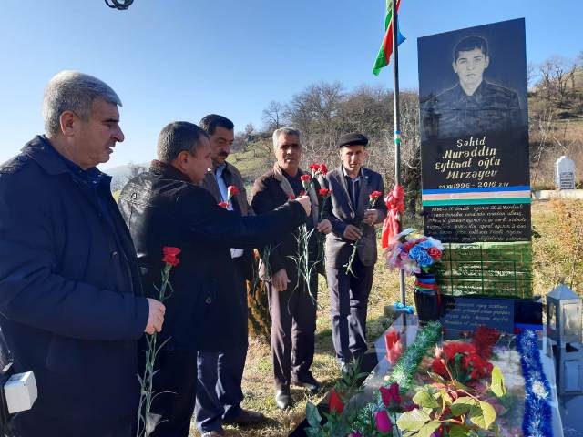 Aprel şəhidinin 23-cü doğum günü anıldı - FOTO