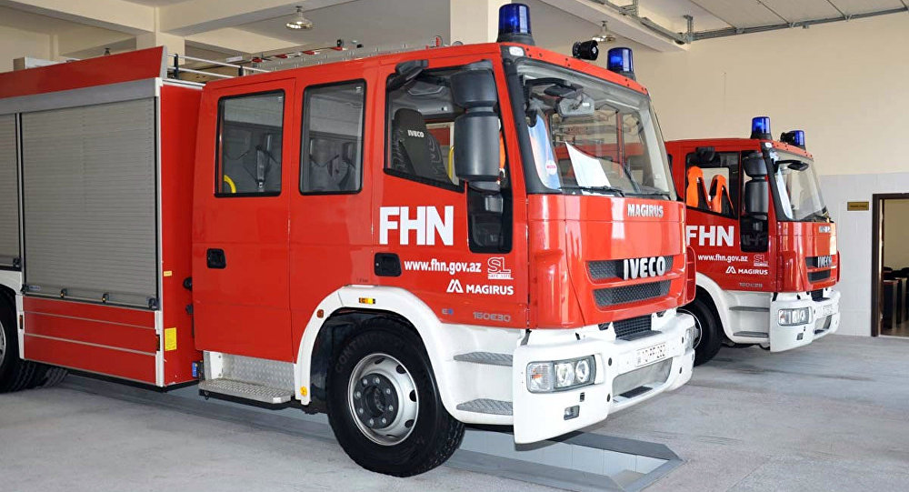 Gəncə şəhərindəki məktəbdə yanğın... YENİLƏNİB