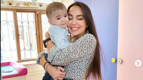 Leyla Əliyeva körpələr evində - FOTOLAR