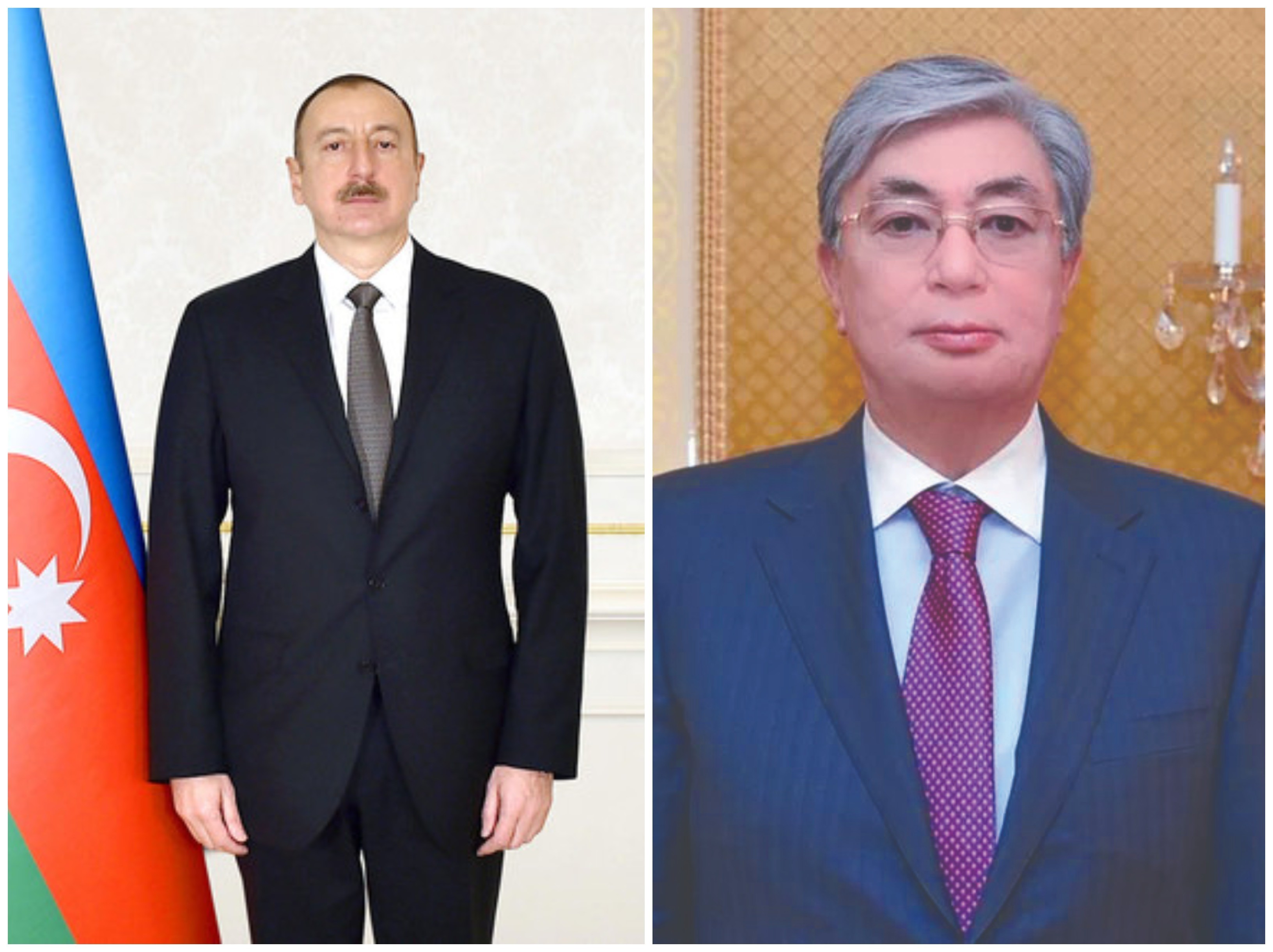 Qazaxıstanın prezidenti İlham Əliyevi təbrik edib