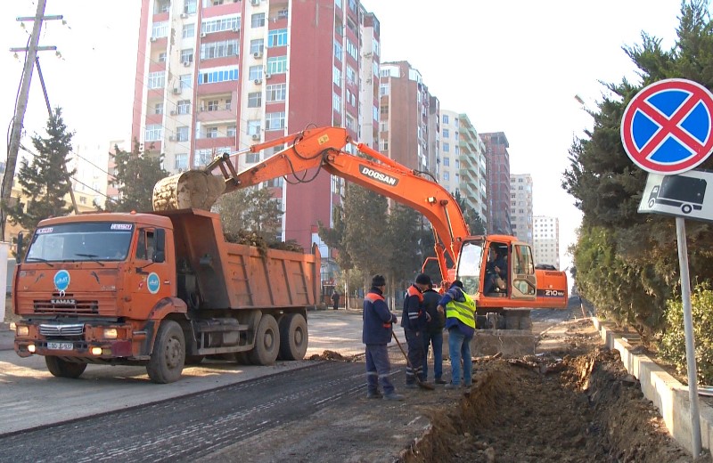 Xırdalanda yolların əsaslı təmirinə başlandı