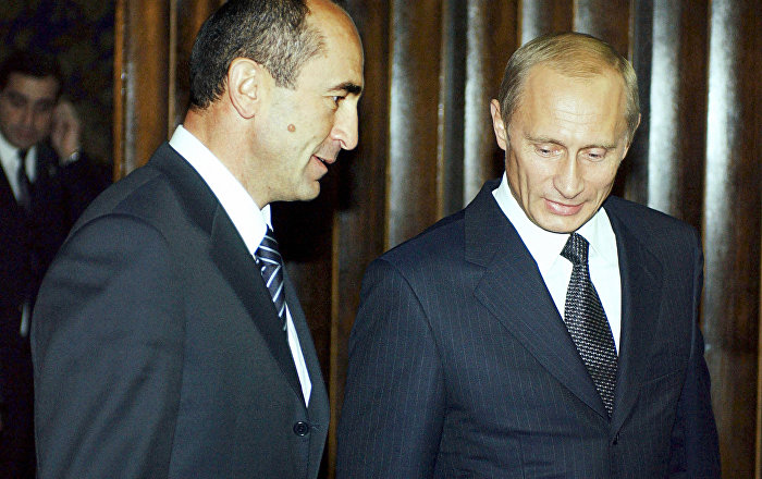 Putin Koçaryana məktub yazdı: \