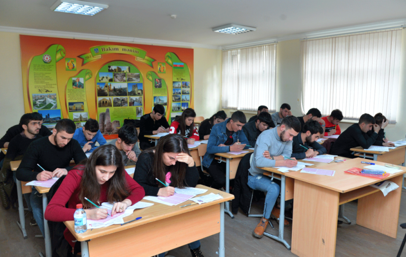 Bu gün keçirilən imtahanlar başa çatdı
