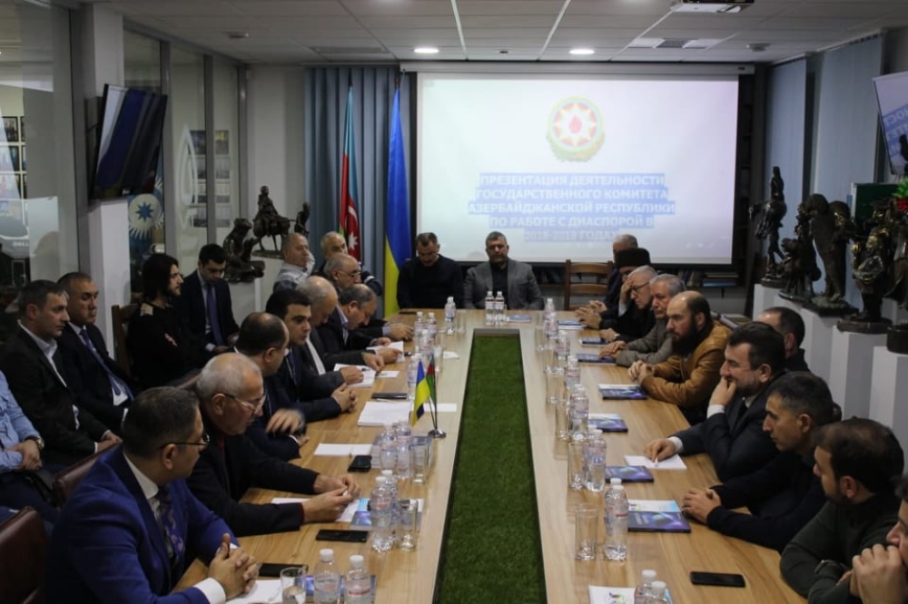 Ukraynada “Azərbaycan diasporu” kitabının təqdimatı olub - FOTO