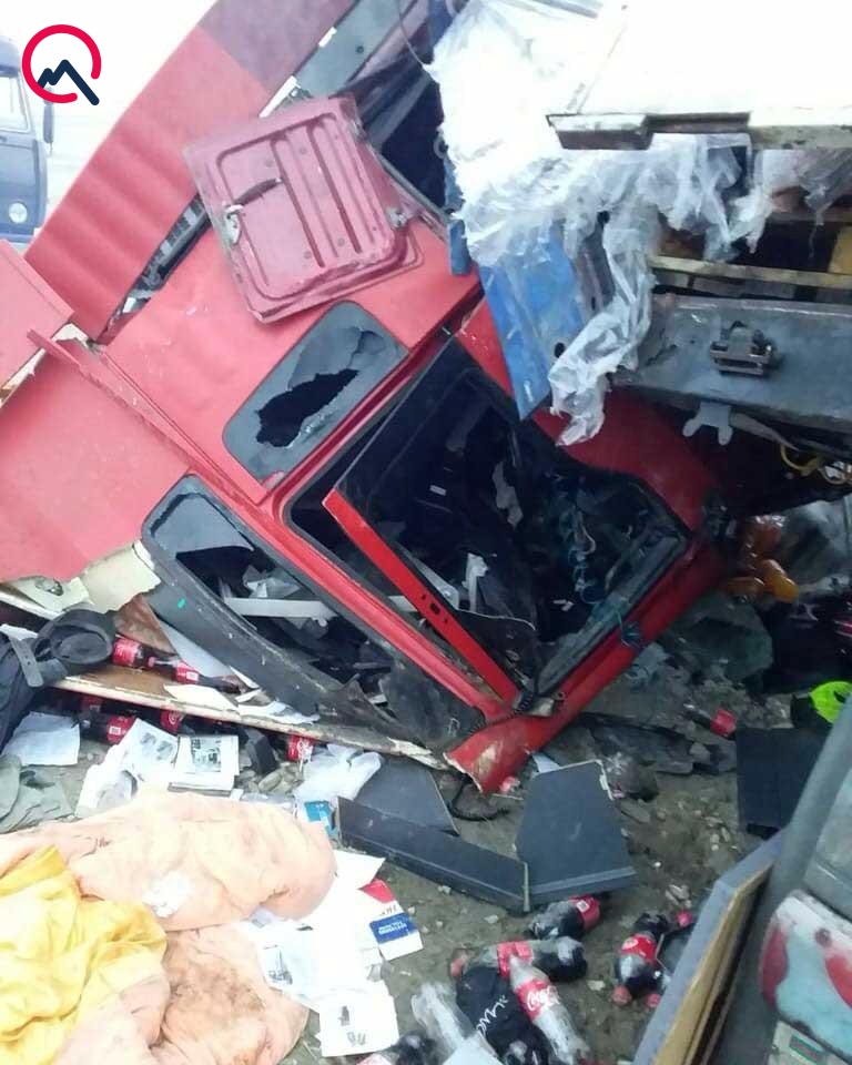 Kürdəmirdə ölümlə nəticələnən ağır yol qəzası - FOTO