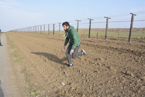 Azərbaycan sərhədini pozanlar saxlanıldı - FOTO
