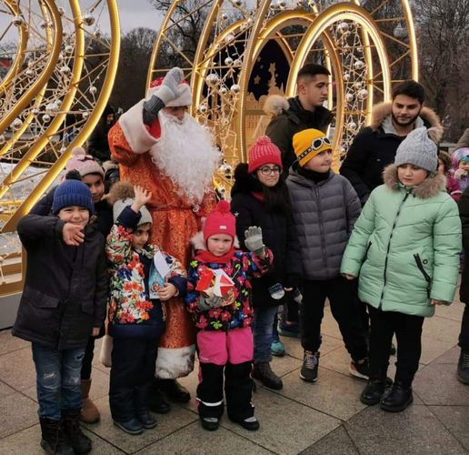Leyla Əliyevanın təşəbbüsü ilə Moskvada  uşaqlar üçün Yeni il aksiyası - FOTO