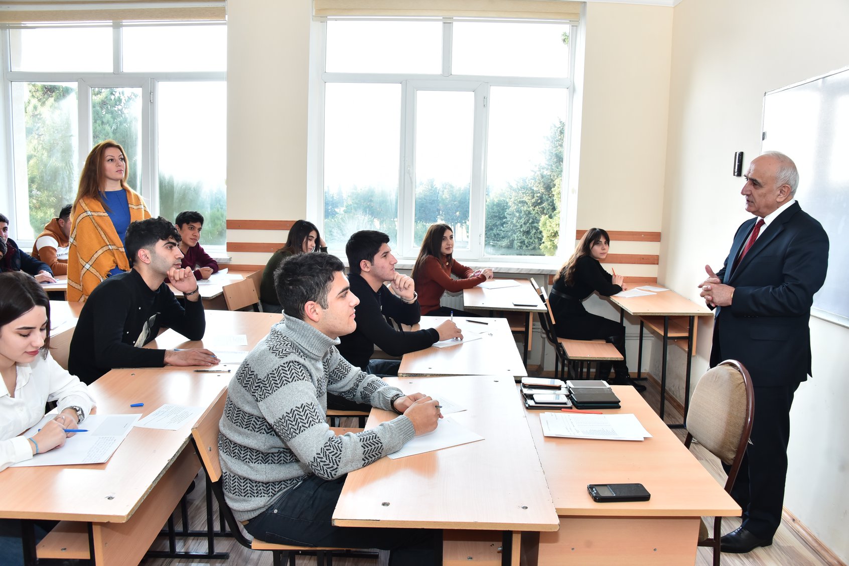 SDU-də qış imtahan sessiyası izlənildi - FOTO