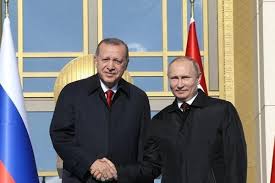 Vladimir Putin Türkiyəyə gəldi