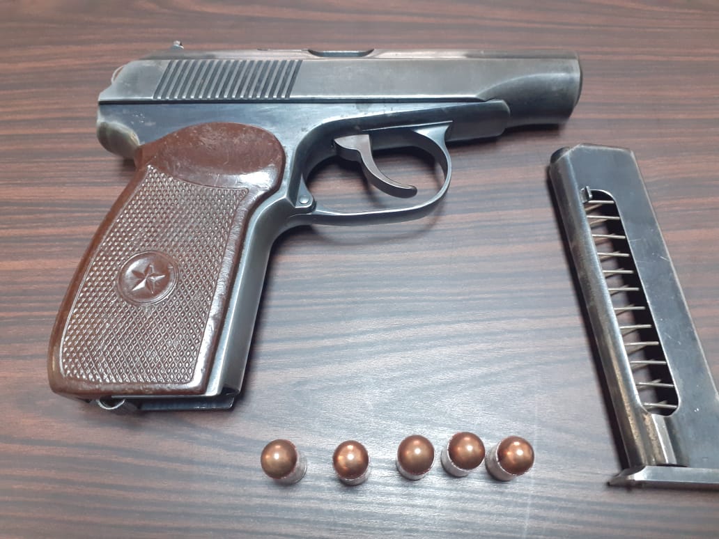 Gəncə sakini “Makarov”la yaxalandı 