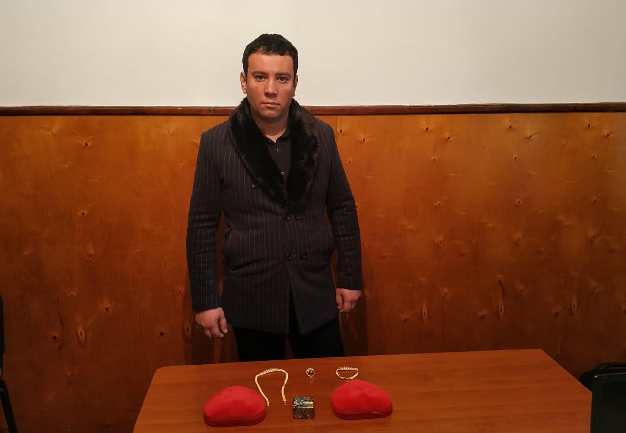 Astarada oğurluq edən Bakı sakini saxlanıldı - FOTO