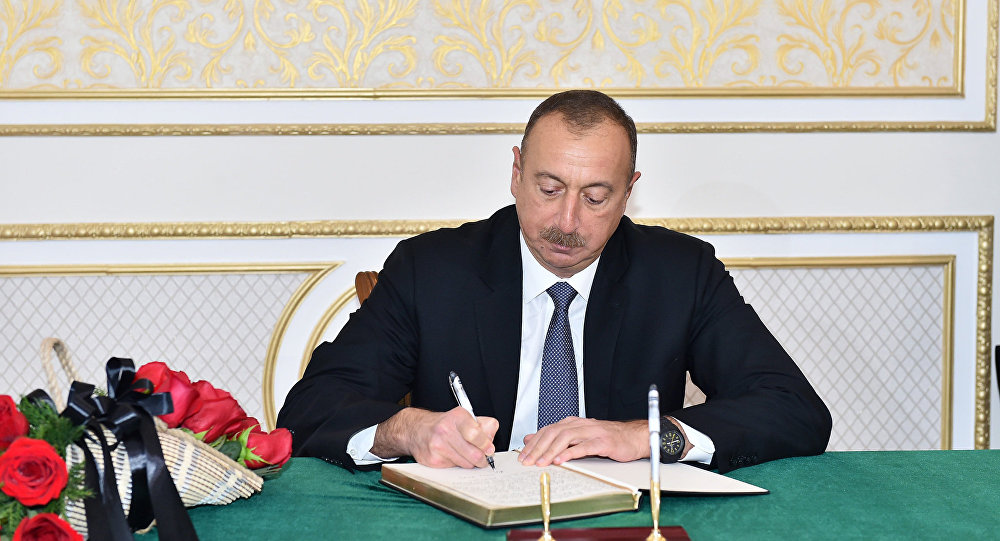 İlham Əliyev başsağlığı verdi