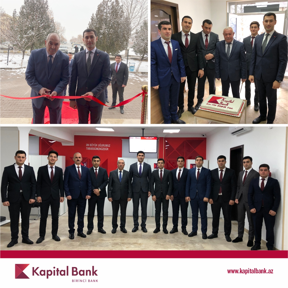 Kapital Bank Naxçıvandakı daha 3 filialını yenilədi