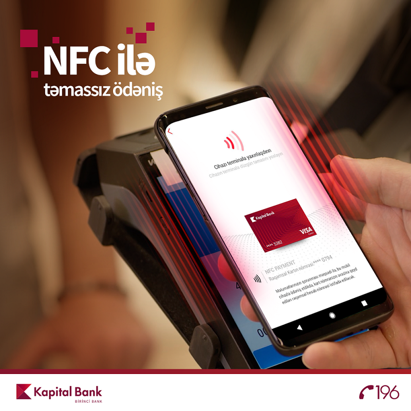 BirBank vasitəsilə NFC ödənişlər etmək mümkün oldu