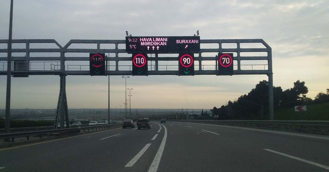 Heydər Əliyev prospektində sürət həddi endirildi - FOTO