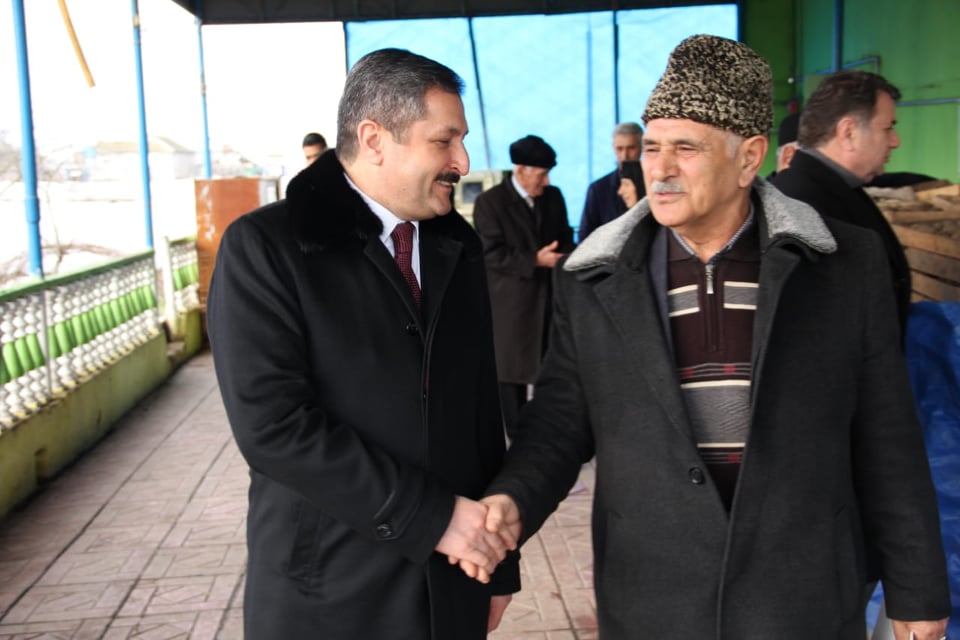 Malik Həsənov seçiciləri ilə görüşüb - FOTOLAR