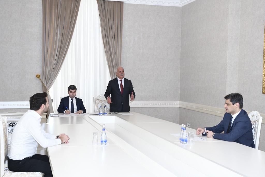 Rafiq Bayramov Xırdalanda qəbul keçirdi