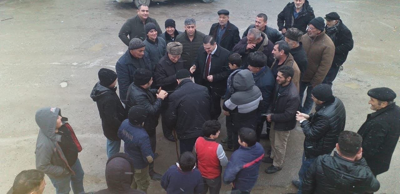 Fərman Salmanlı Hökməlidə seçiciləri ilə görüşüb - FOTO
