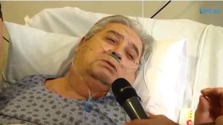 Xalq artisti yenidən xəstəxanaya yerləşdirildi