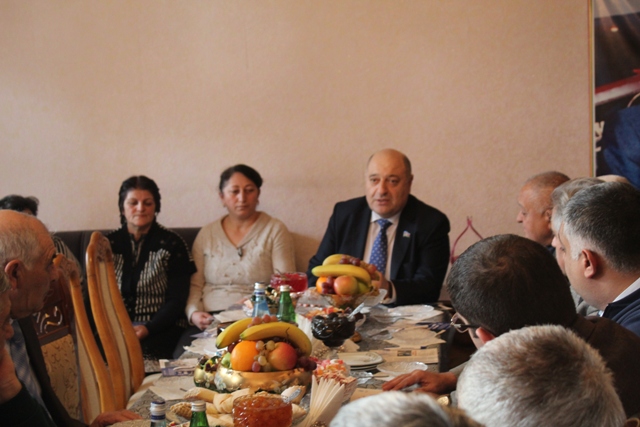 Musa Quliyev  seçicilərlə görüşdü - FOTOLAR