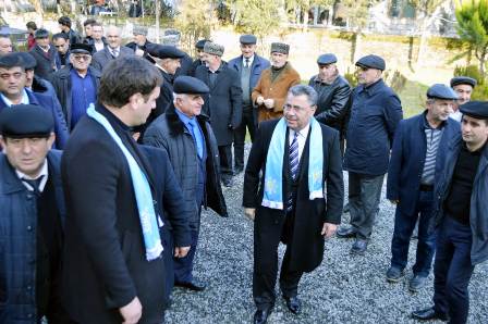 Cavanşir Paşazadənin izdihamlı görüşləri - Fotolar