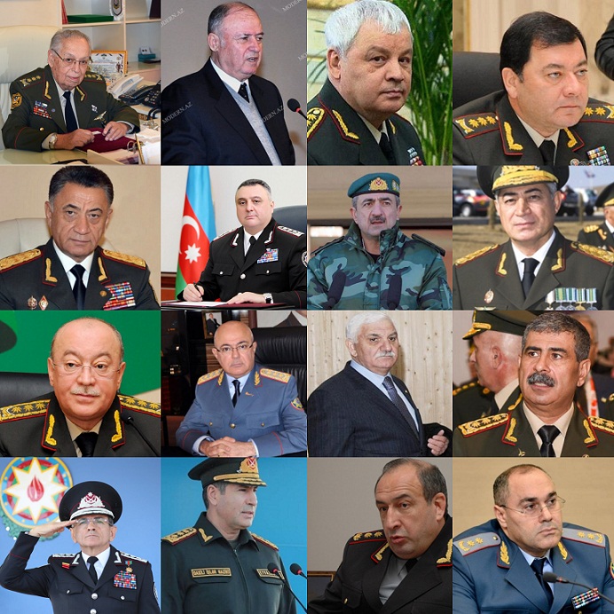 Azərbaycanda bu ali rütbəni yalnız onlar daşıyır - SİYAHI