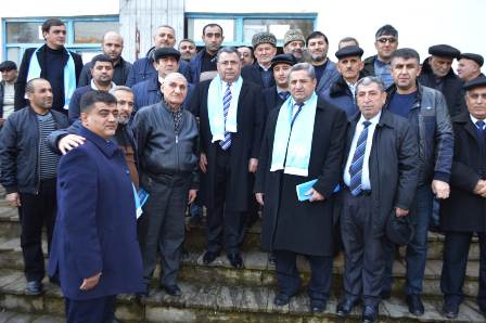 Masallı seçiciləri: “Səsimizi Cavanşir Paşazadəyə verəcəyik”- Fotolar
