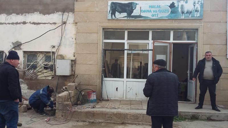 AQTA qanunsuz heyvan kəsimi yerlərində reyd keçirdi - FOTO