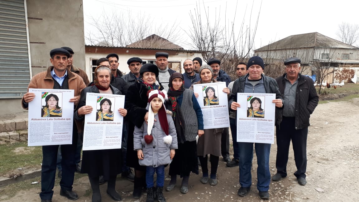 Seçicilər: “Lalə Abbasovanın deputat olmasını istəyirik, səsimiz onundur” - Fotolar