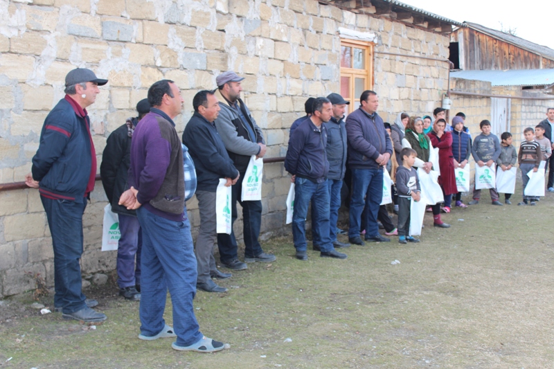 Novruz Aslanovun təşviqat kampaniyası İsmayıllı şəhərində davam edir - FOTO